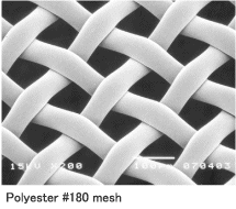 Polyester #180 mesh