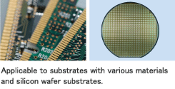 Applicable to substrates with various materials and silicon wafer substrates.